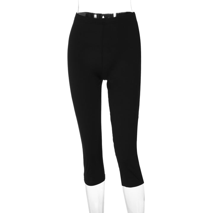 Damen Leggings im trendigen Leo-Muster mit komfortablem Stretch Drune
