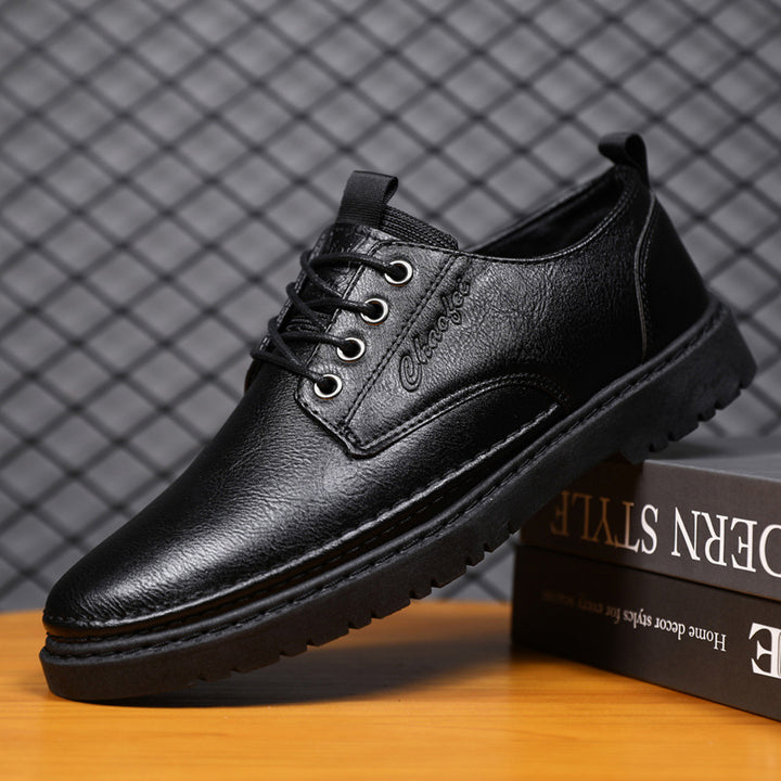 Herren Schnürschuhe mit modernem Obermaterial aus hochwertigem Leder und komfortabler Sohle Drune