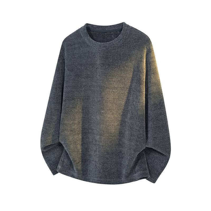 Herren Lässiger Langarm-Pullover Drune