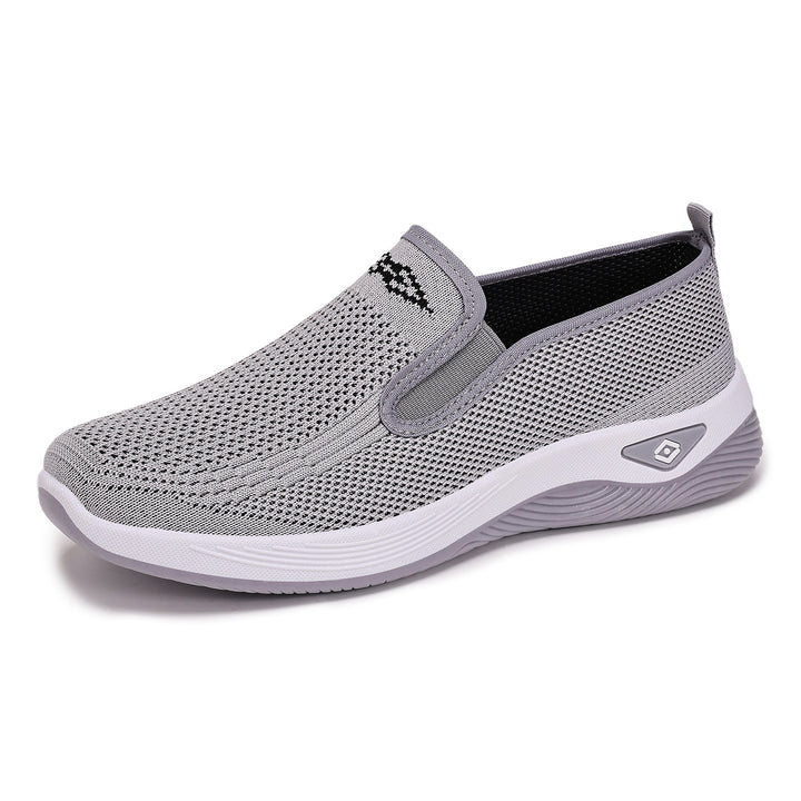 Damen nan atmungsaktiver gestrickter Slip-On Freizeitschuh mit dämpfender EVA-Sohle Drune