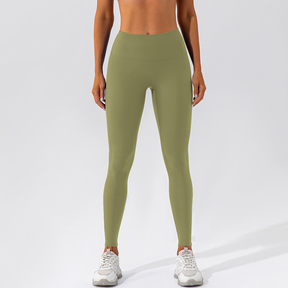 Damen Hochgelegene Sportleggings Drune