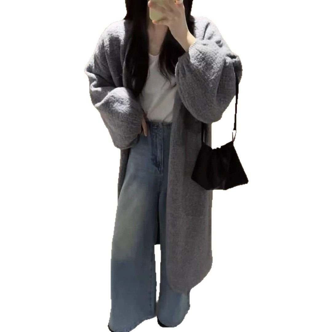 Damen Oversized Cardigan mit weichem Material Drune