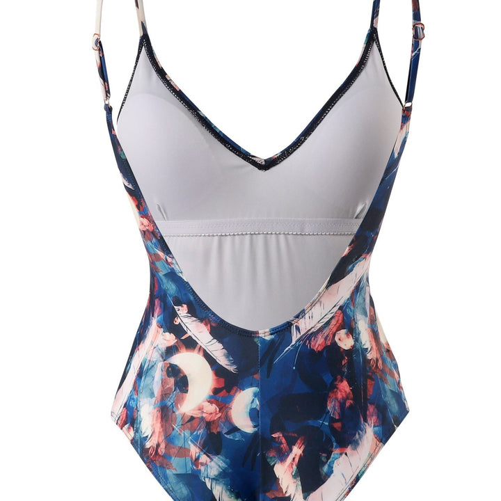 Damen Sportlicher Einteiler-Badeanzug mit hochwertigem Material Drune