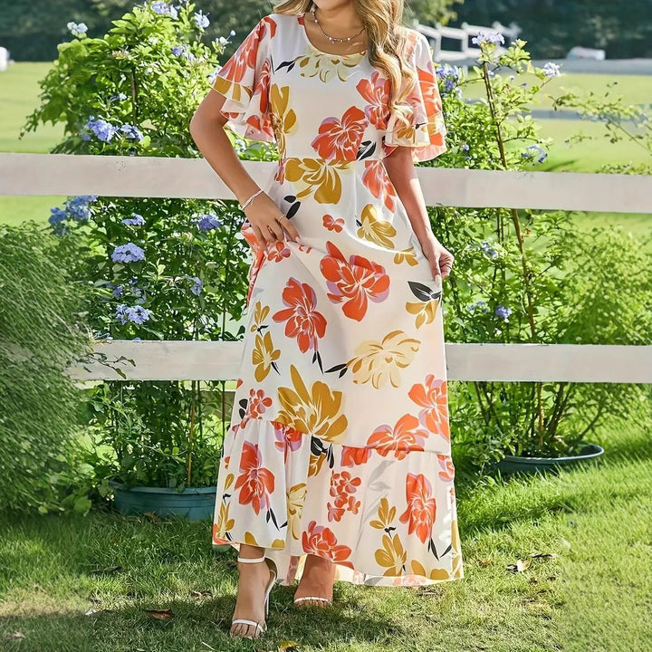 Damen Maxikleid Drune