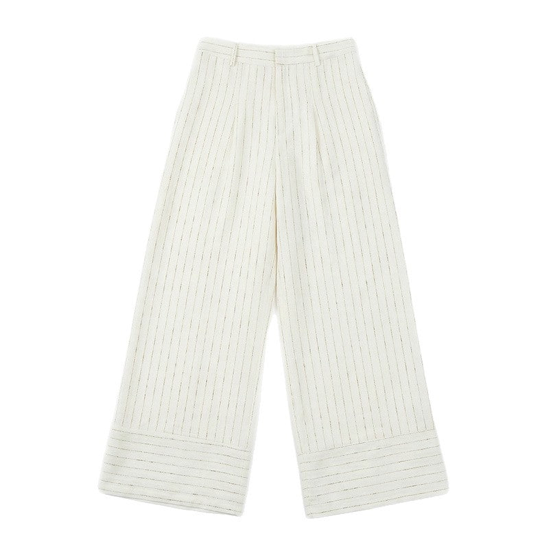 Damen Weite Streifenhose Drune