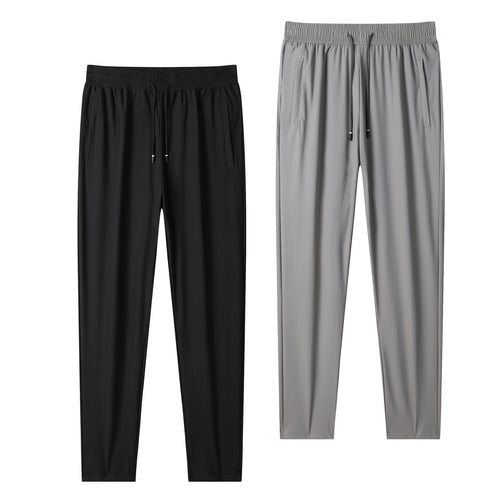 Herren leichte tapered Jogginghose mit elastischem Komfortbund, Kordelzug und seitlichen Eingrifftaschen Drune