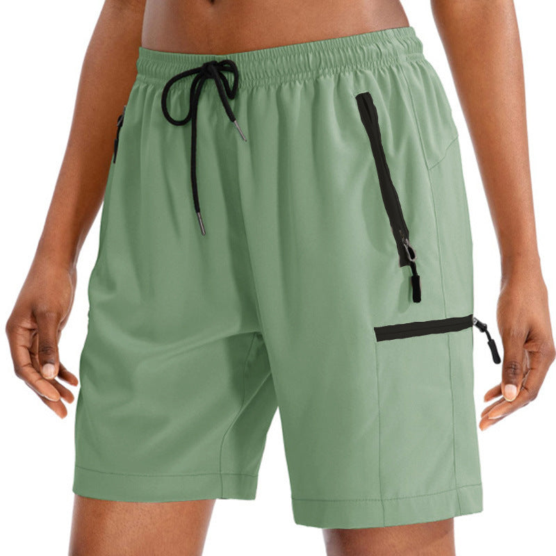 Damen Sportliche Shorts mit innovativen Seitentaschen Drune