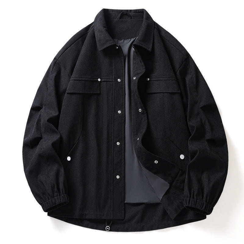 Herren Lässige Flanelljacke Drune