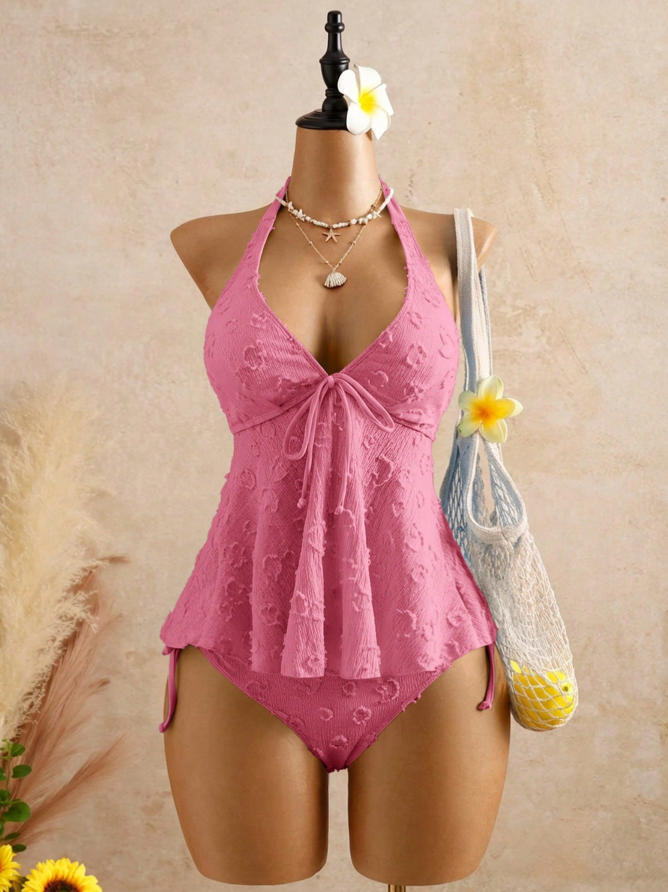 Damen Top-Fashion Badeanzug Drune