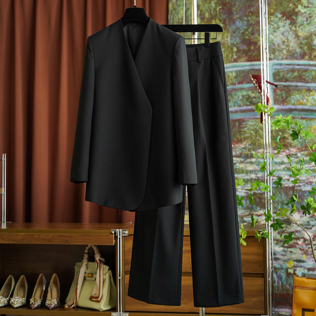 Damen Modisches und elegantes Blazer-Set Drune