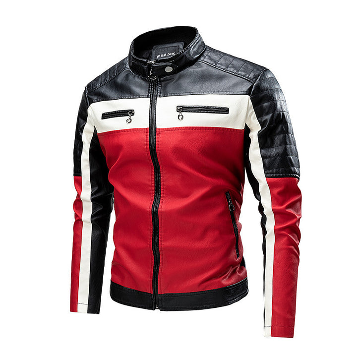 Herren Sportliche Bikerjacke Drune