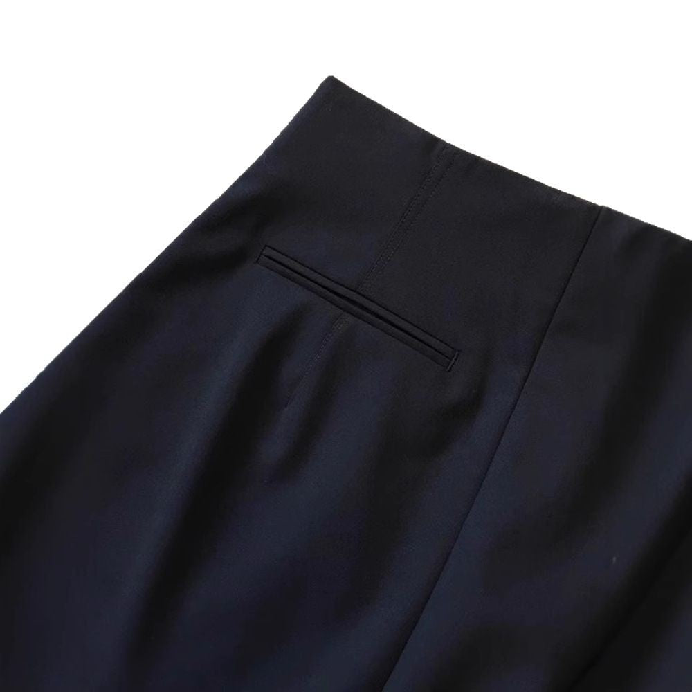 Damen Weit geschnittene schicke Hose Drune
