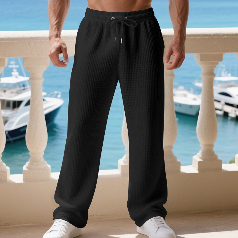Herren bequeme Freizeithose mit atmungsaktiver Struktur Drune