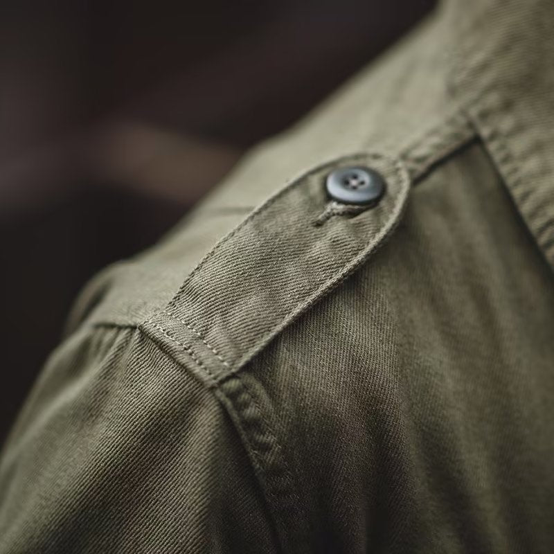 Herren Lässige Utility-Jacke mit praktischen Taschen Drune
