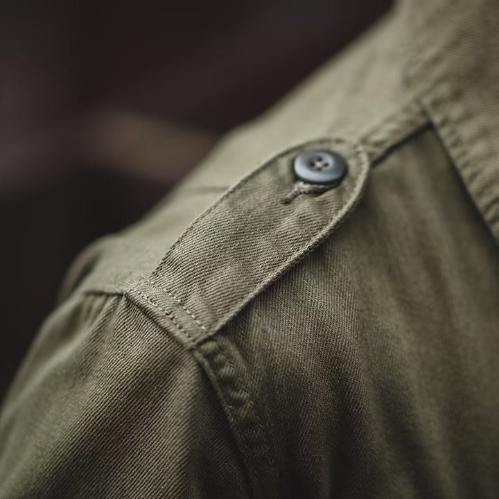 Herren Lässige Utility-Jacke mit praktischen Taschen Drune