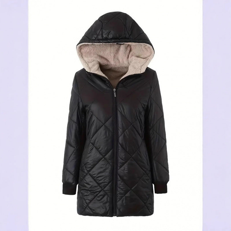 Damen gesteppte Winterjacke Drune