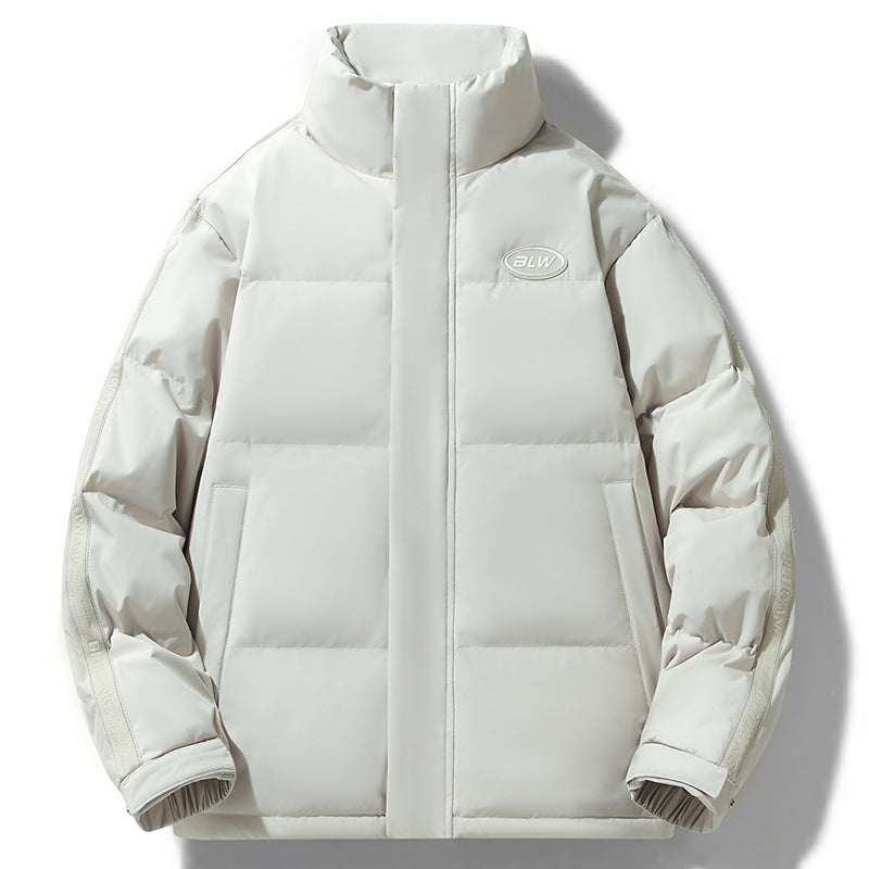 Herren Winterpufferjacke mit hohem Kragen Drune