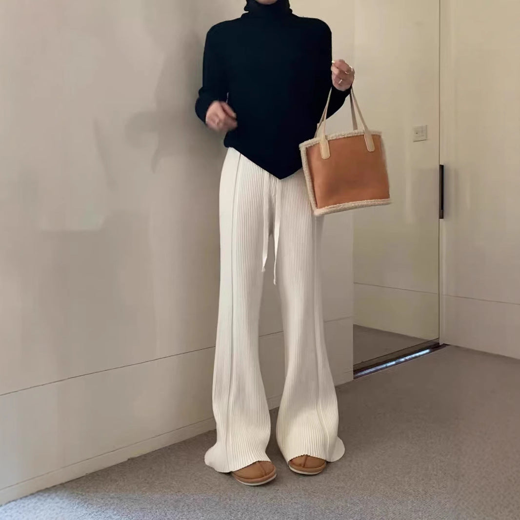 Damen Elegante und bequeme Plissee-Hose Drune