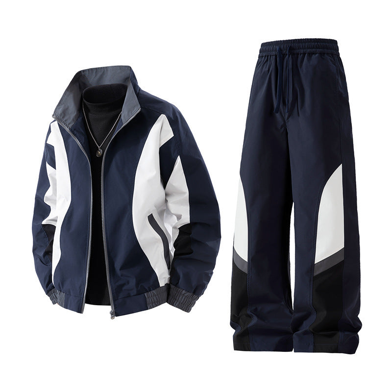 Herren Sportliches Trainingsanzug Drune