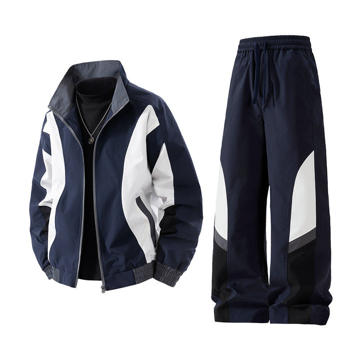 Herren Sportliches Trainingsanzug Drune