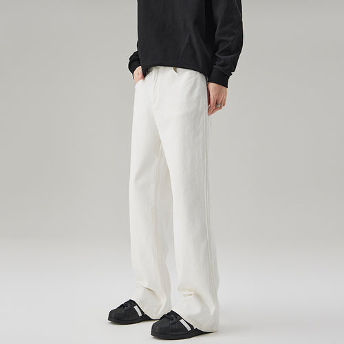 Herren weite Relaxed-Fit Jeans aus Baumwoll-Denim Drune
