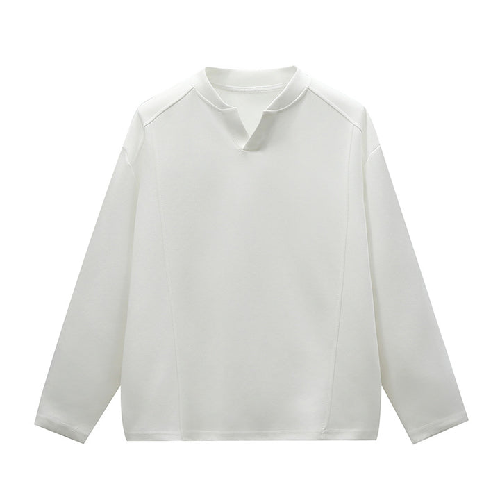 Unisex Oversize Rundhals-Sweatshirt mit Raglannähten und feiner Struktur Drune