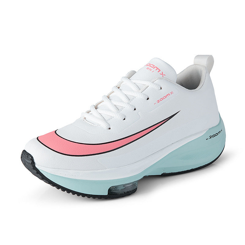 Herren Luftgepolsterter Performance-Sneaker mit sichtbarer Luftkammer und dicker Plateausohle Drune