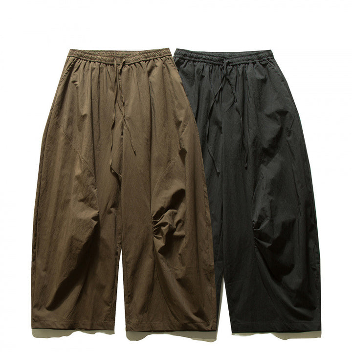 Unisex Weite Culotte-Hose Drune