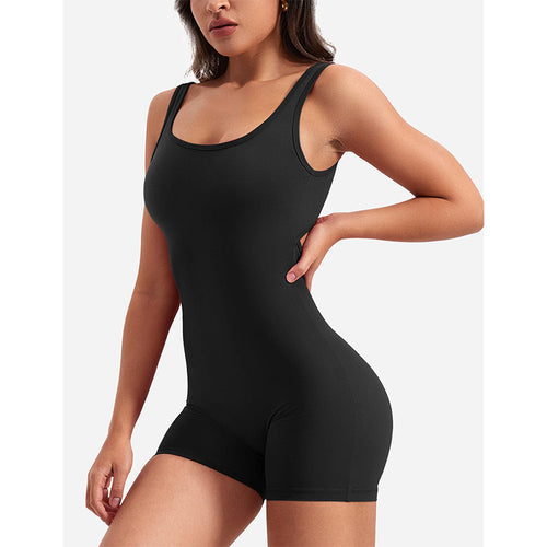 Damen Eleganter und figurbetonter Sport-Jumpsuit Drune