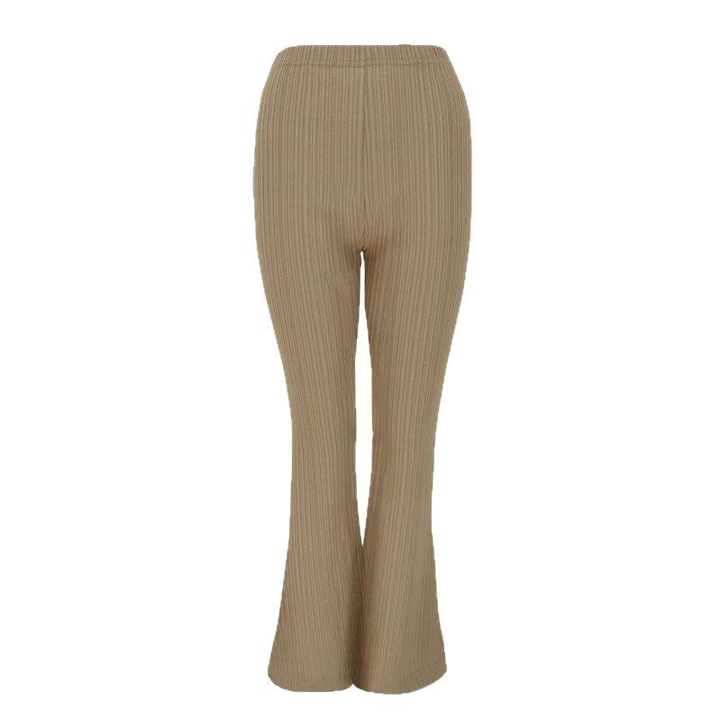 Damen Flared Strickhose Drune