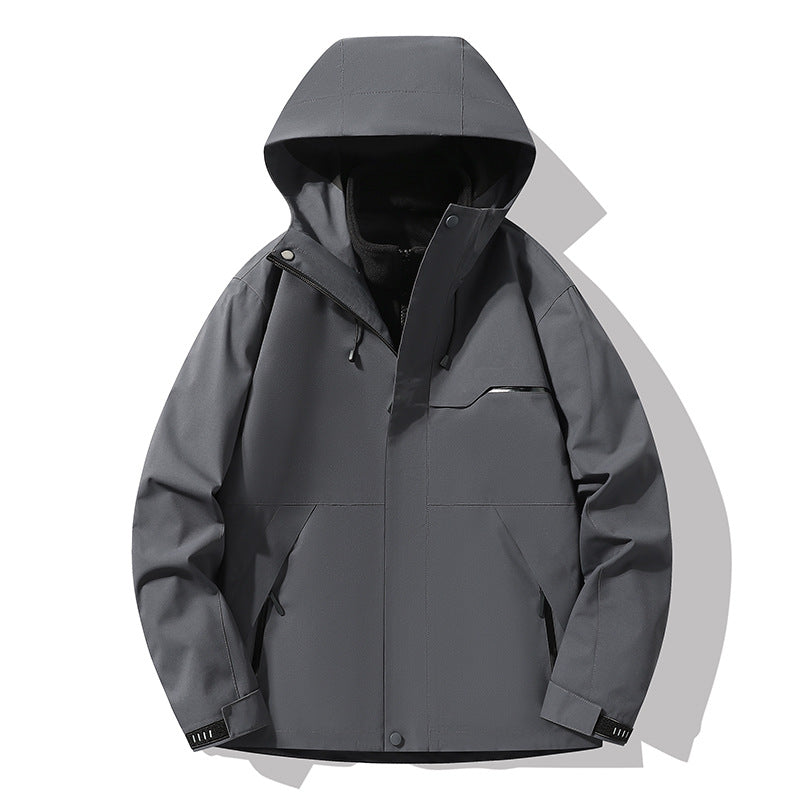 Herren Wetterfeste Outdoor Jacke Drune