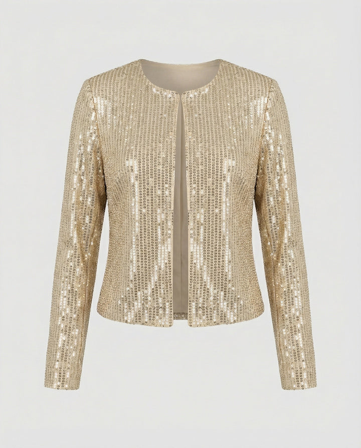 Damen Strickjacke mit Glitzereffekt – Drune