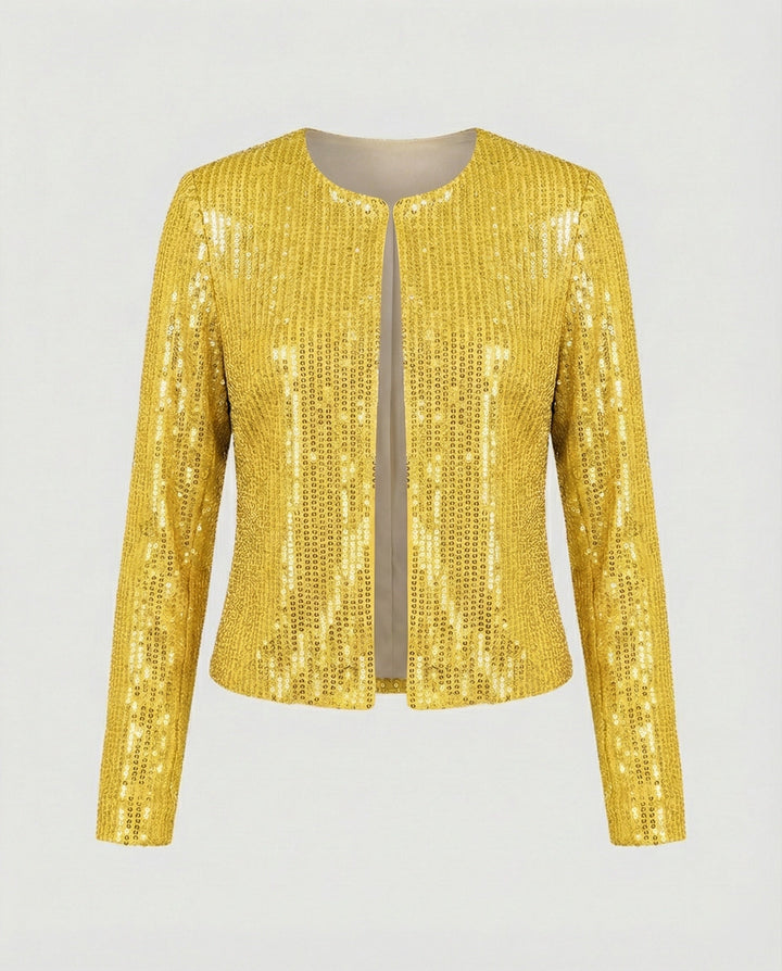 Damen Strickjacke mit Glitzereffekt – Drune