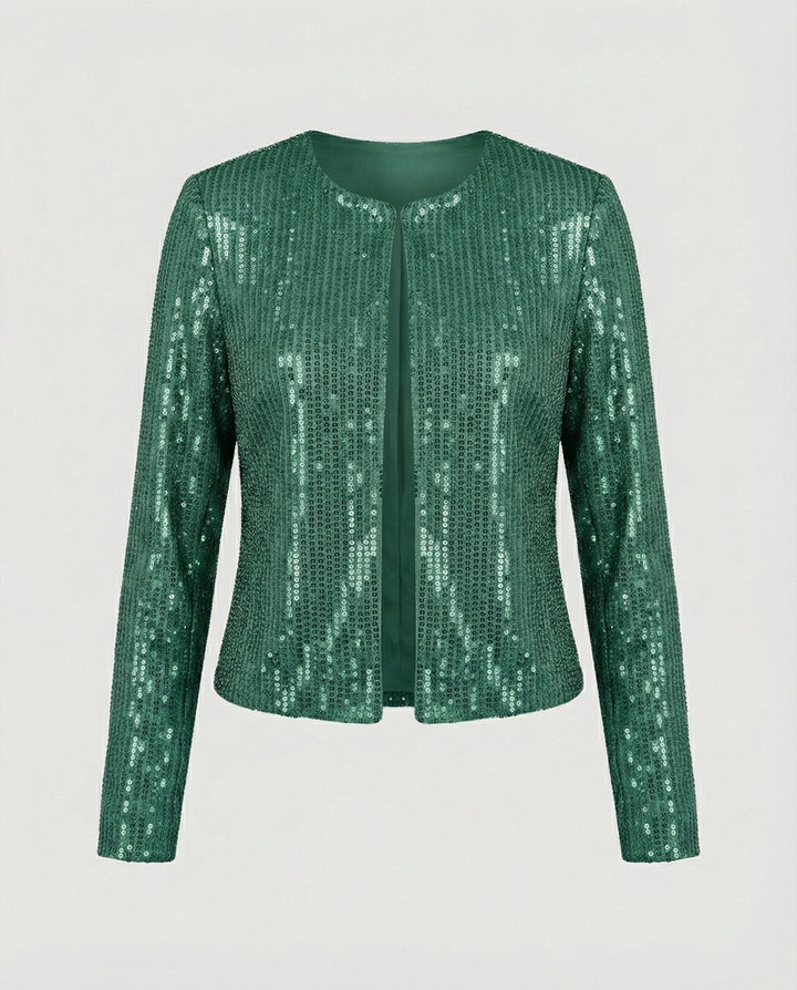 Damen Strickjacke mit Glitzereffekt – Drune