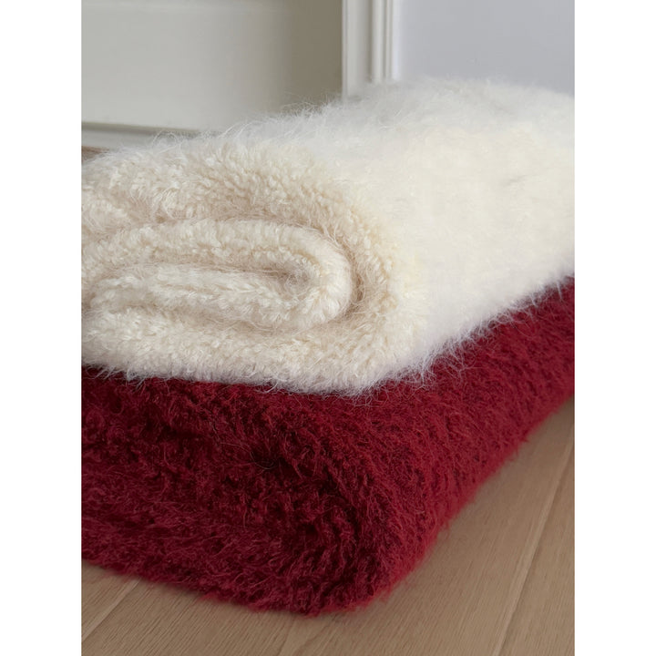 Damen Flauschiger Kapuzenpullover Drune