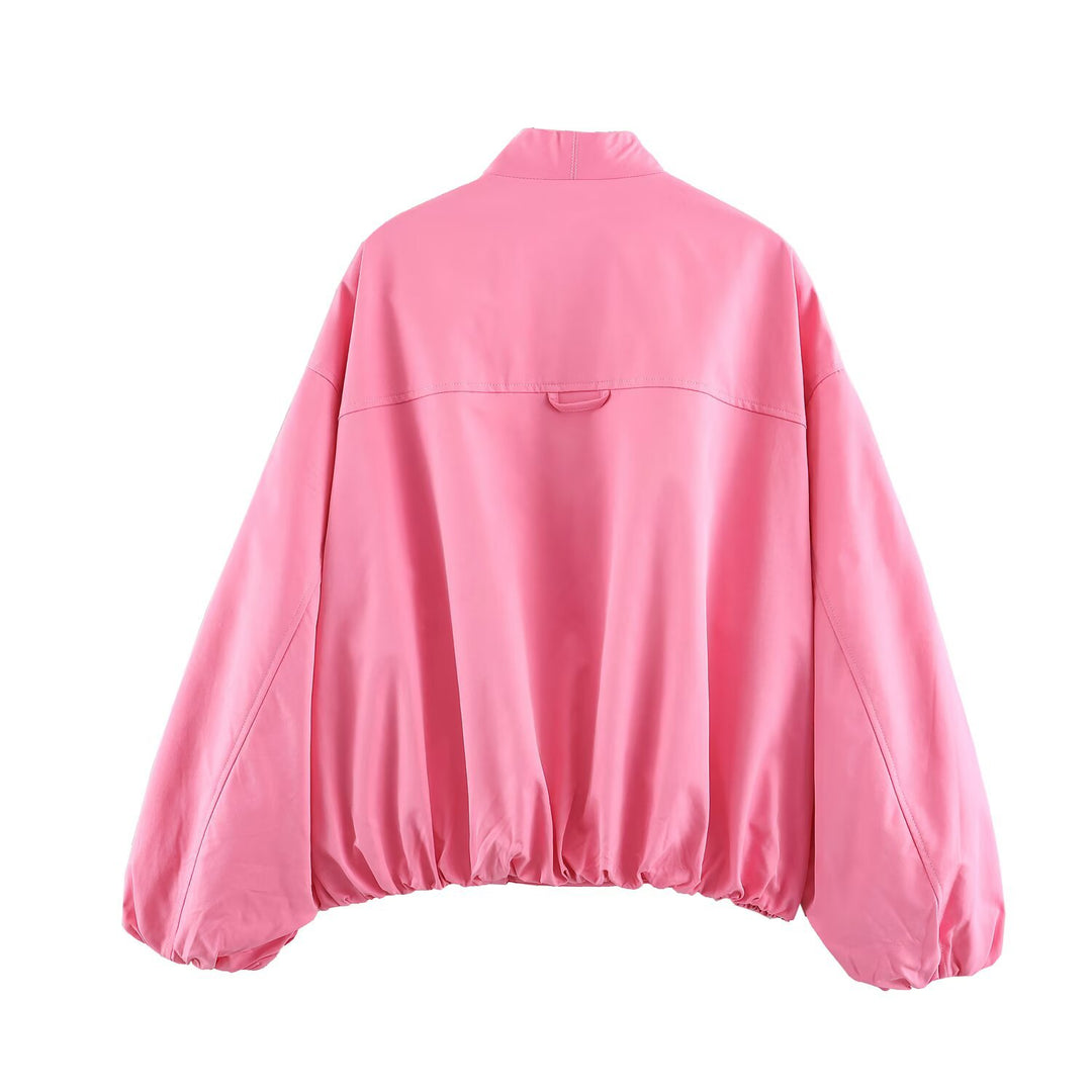 Damen Oversize Kimono‑Jacke mit Ballonärmeln Drune