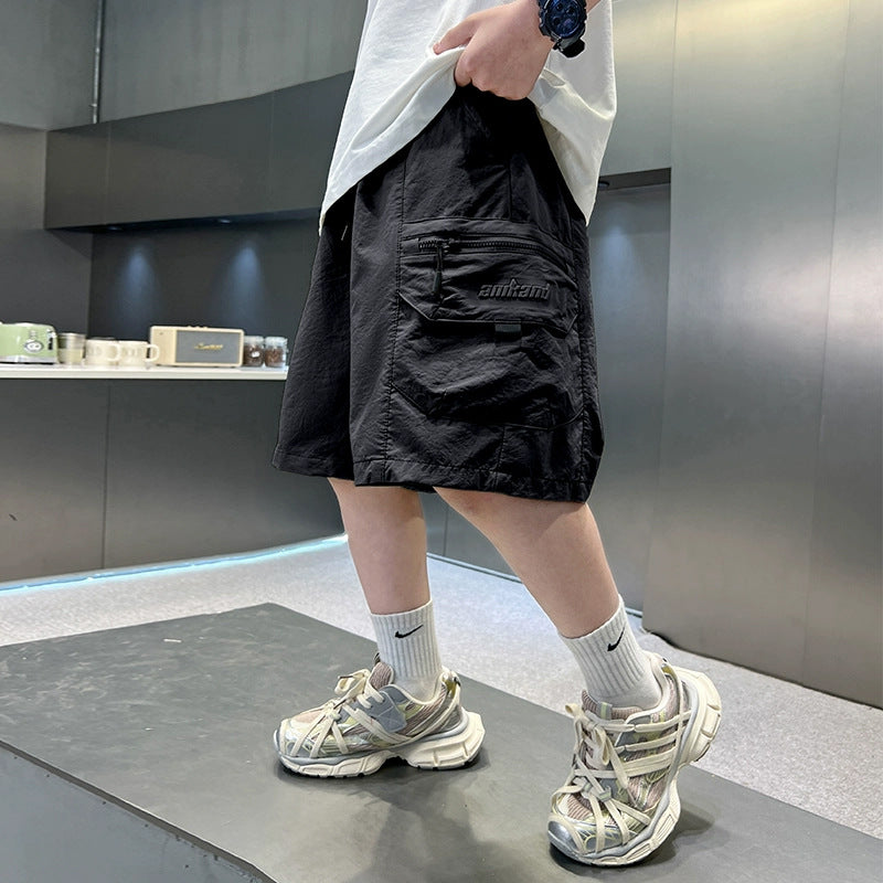 Unisex Cargo-Shorts mit multifunktionalen Taschen Drune