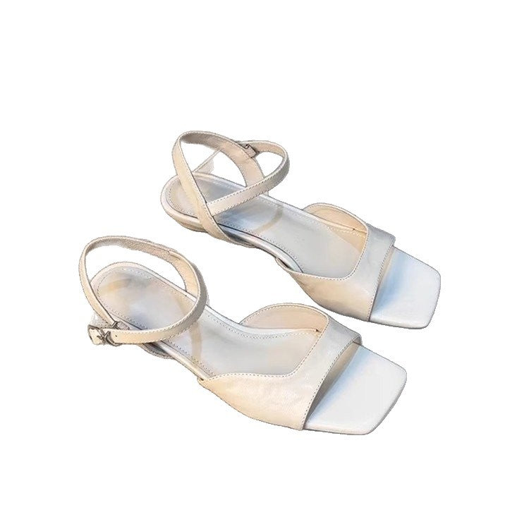 Damen modische Sling-Sandalen mit elegantem Riemen und komfortabler Sohle Drune