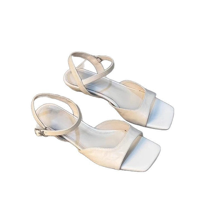Damen modische Sling-Sandalen mit elegantem Riemen und komfortabler Sohle Drune