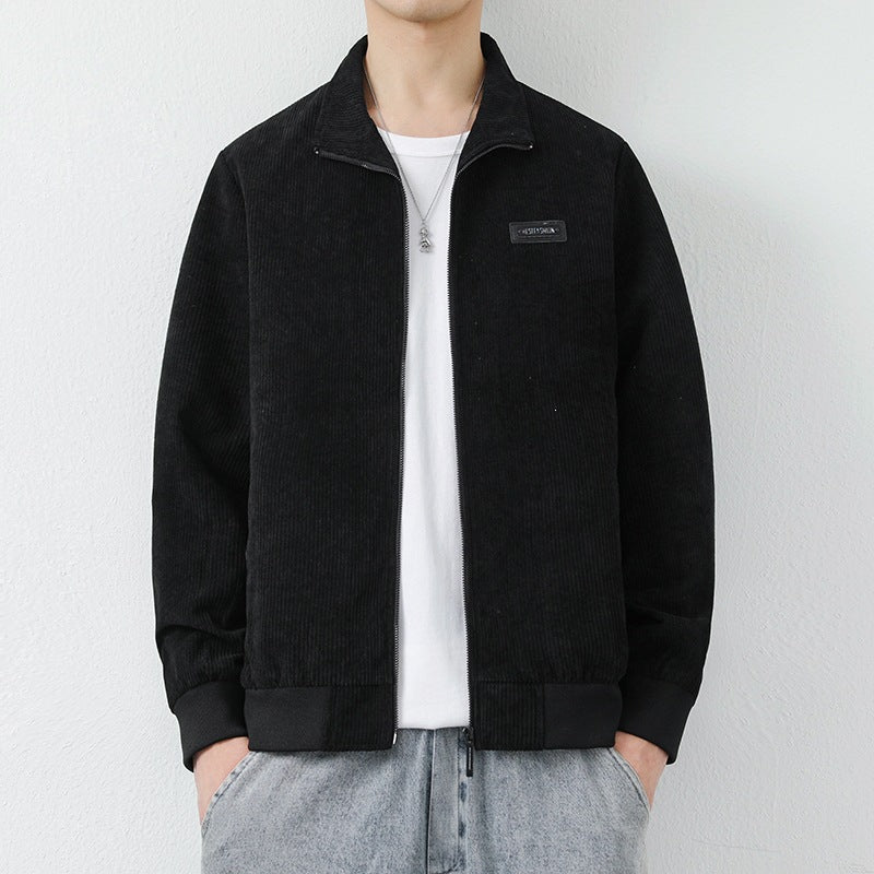 Herren Lässige Cordjacke Drune