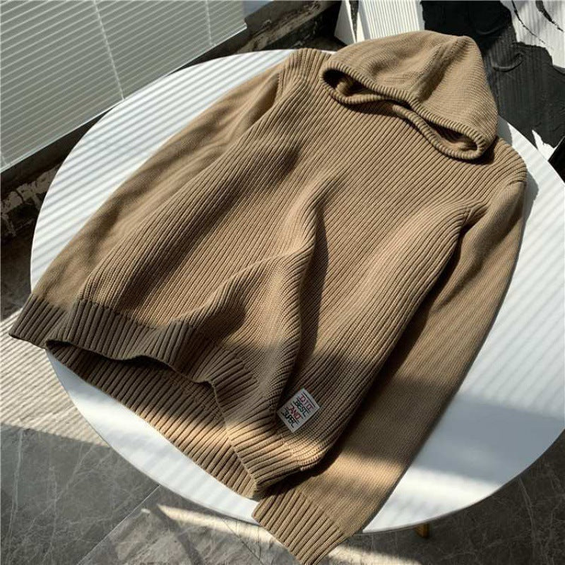 Damen Bequemer Hoodie aus Rippstrick Drune