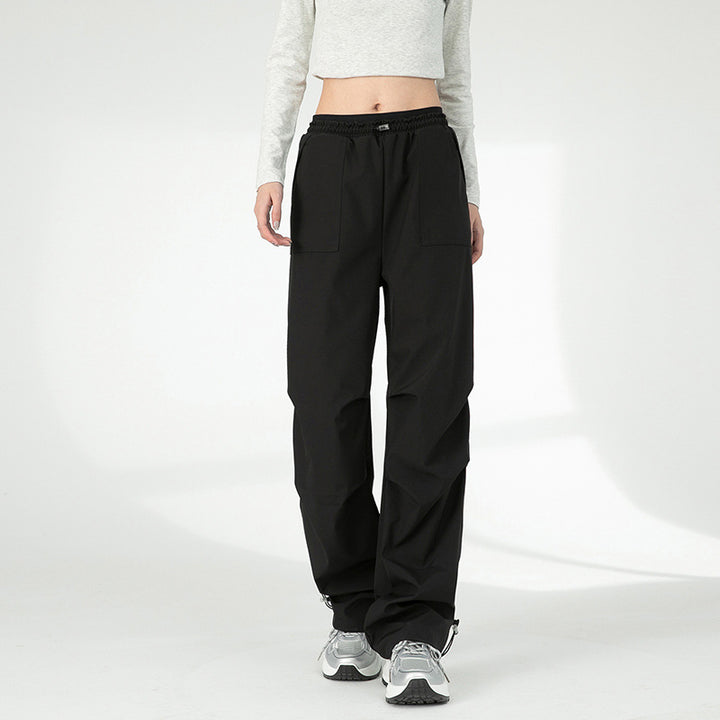 Damen Kapuzen-Utility-Parka mit wasserdichter Membran, großen Fronttaschen & verstellbarem Saum Drune