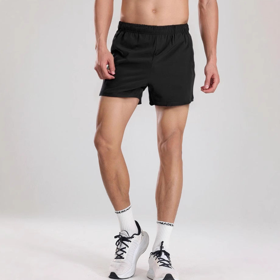 Herren Sportliche Bademode-Shorts mit schneller Trocknungsfunktion und bequemen elastischem Bund Drune