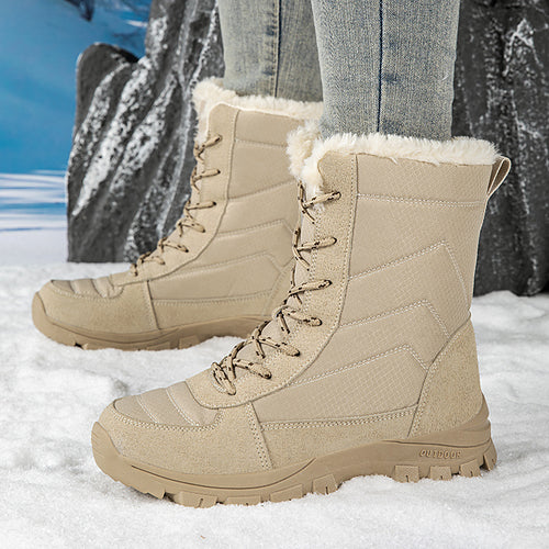 Damen Multifunktionale Winterstiefel mit isolierendem Innenfutter und rutschfester Sohle Drune