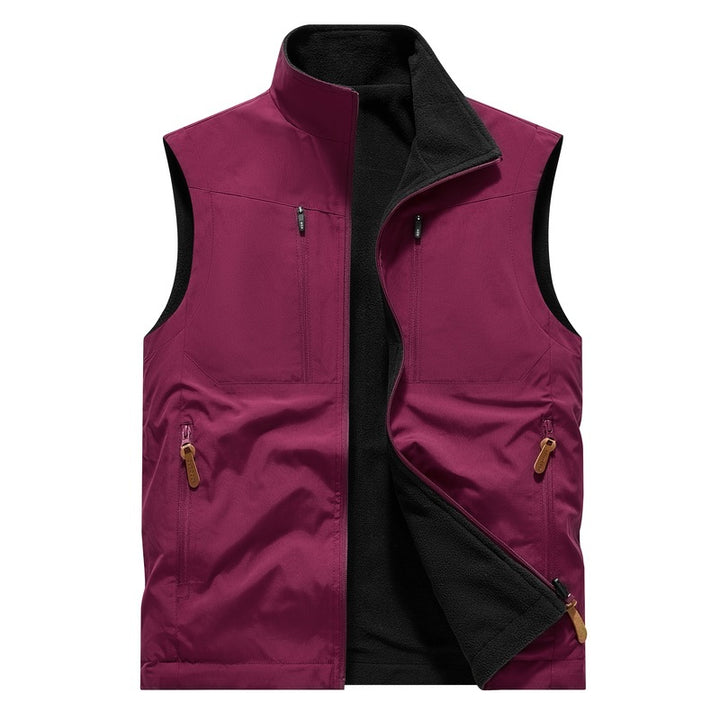 Herren Multifunktionale Fleece-Weste Drune