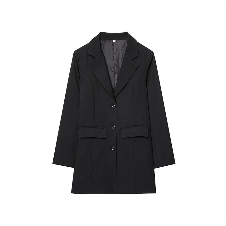 Damen eleganter Blazer mit tailliertem Schnitt Drune