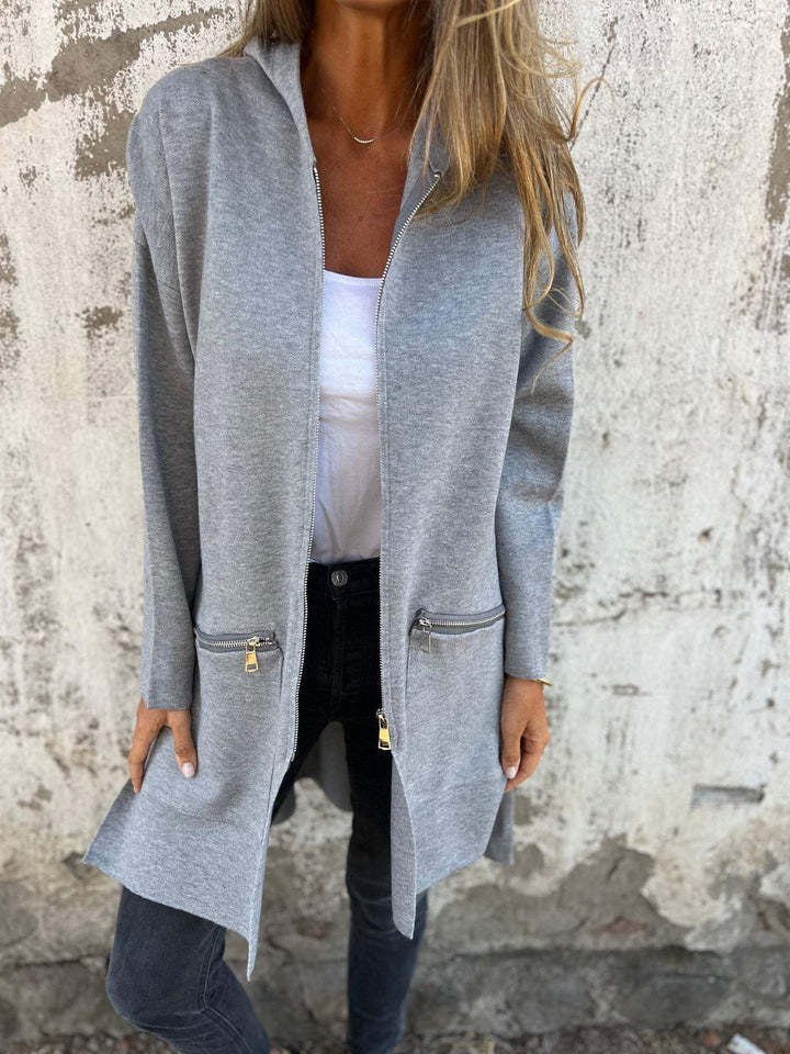 Drune | Zip up Kapuzenjacke
