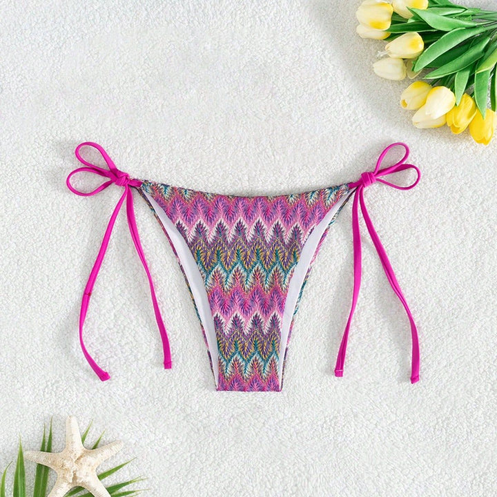 Damen Bikiniunterteil mit verstellbaren Seitenschnürungen Drune