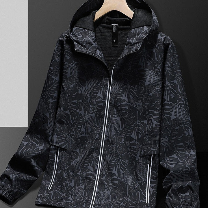 Damen Leichte Regenjacke mit verstellbarem Kapuzenverschluss Drune