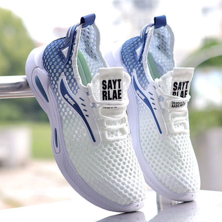 Damen Sportliche Mesh-Sneaker mit rutschfester Sohle und atmungsaktiver Struktur Drune